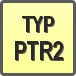 Piktogram - Typ: PTR2